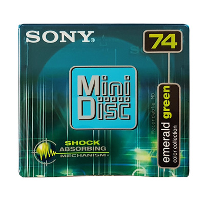 New Blank MiniDiscs And Cases Retro Style Media