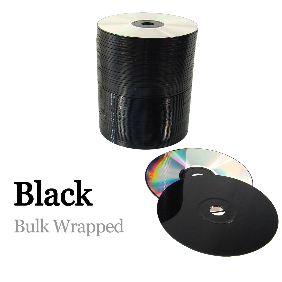 Blank 12cm black base CDR (700MB), bulk wrapped Retro Style Media