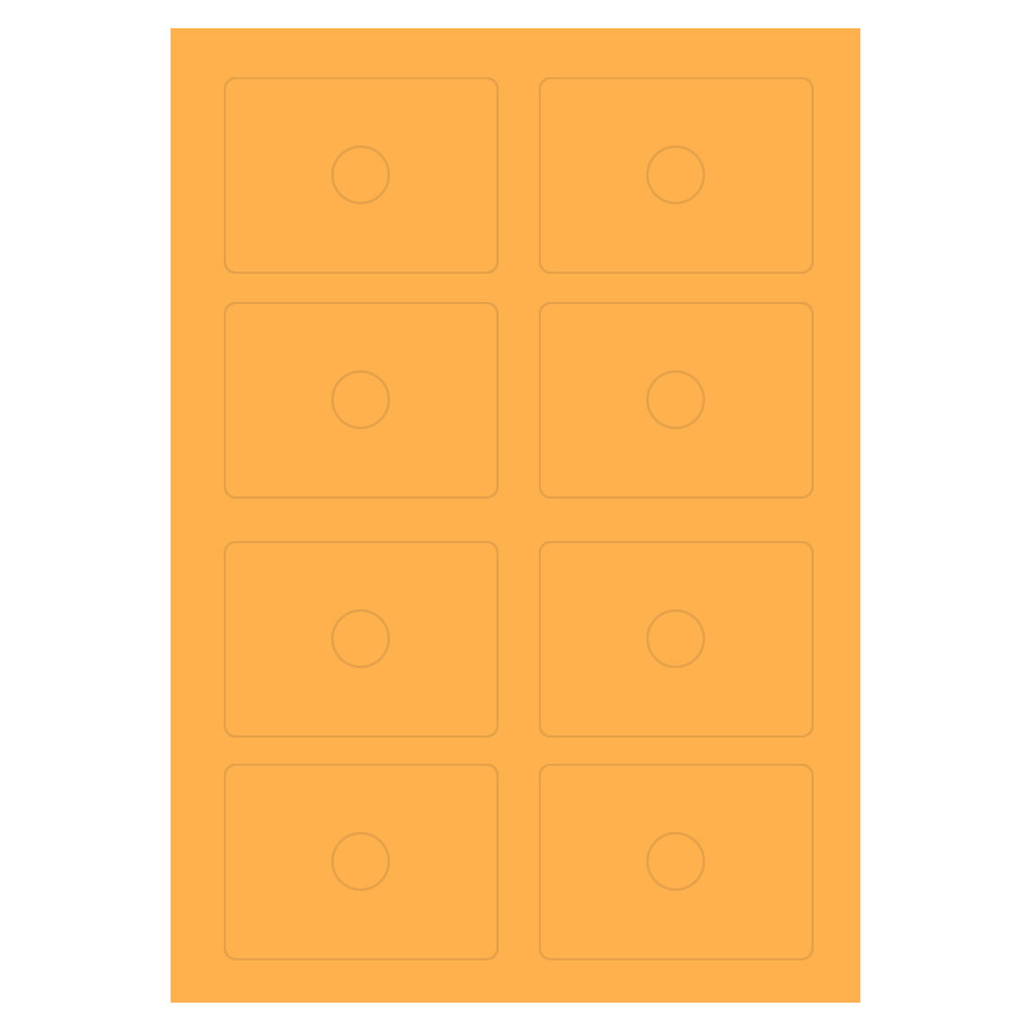 fluorescent orange labels for business card cd dvd on a4 sheets labels for dvd