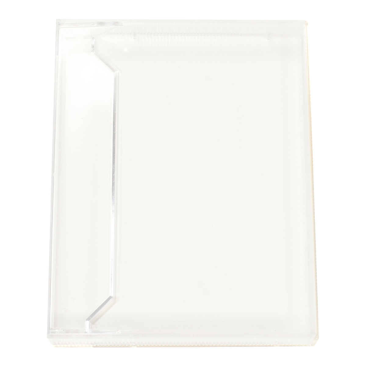 Clear tall double cassette case Retro Style Media