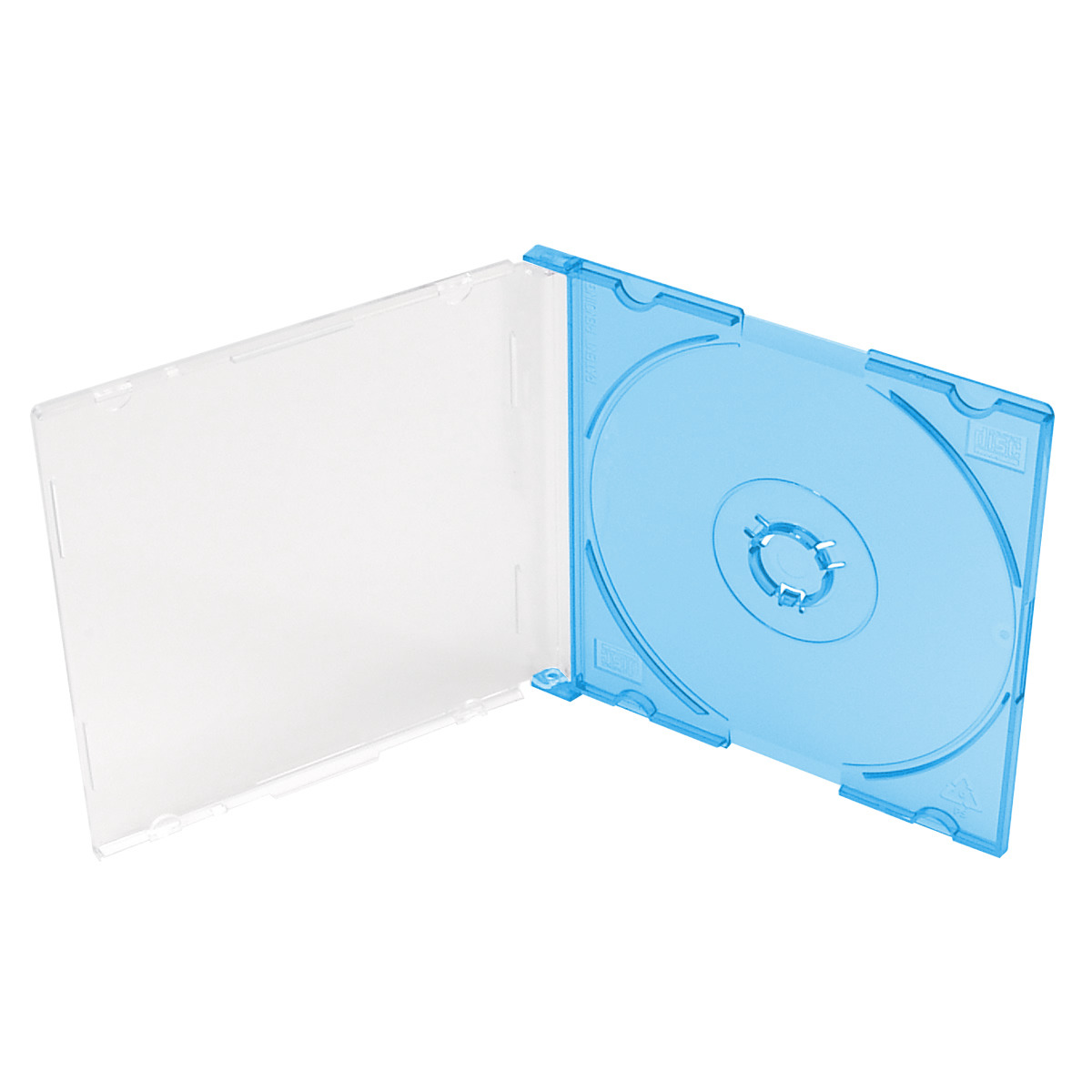 Coloured 8cm Cd Dvd Jewel Cases In Blue Retro Style Media Coloured 8cm Cd Dvd Jewel Cases In Blue Retro Style Media