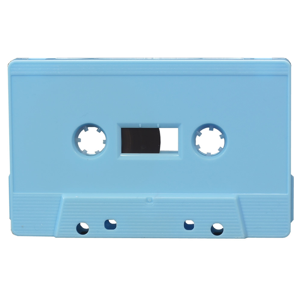 Baby blue blank audio cassette tapes Retro Style Media