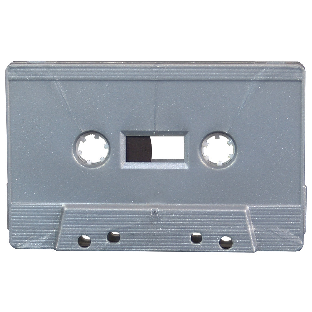 Download Vintage stressed silver blank audio cassette tapes - Retro ...