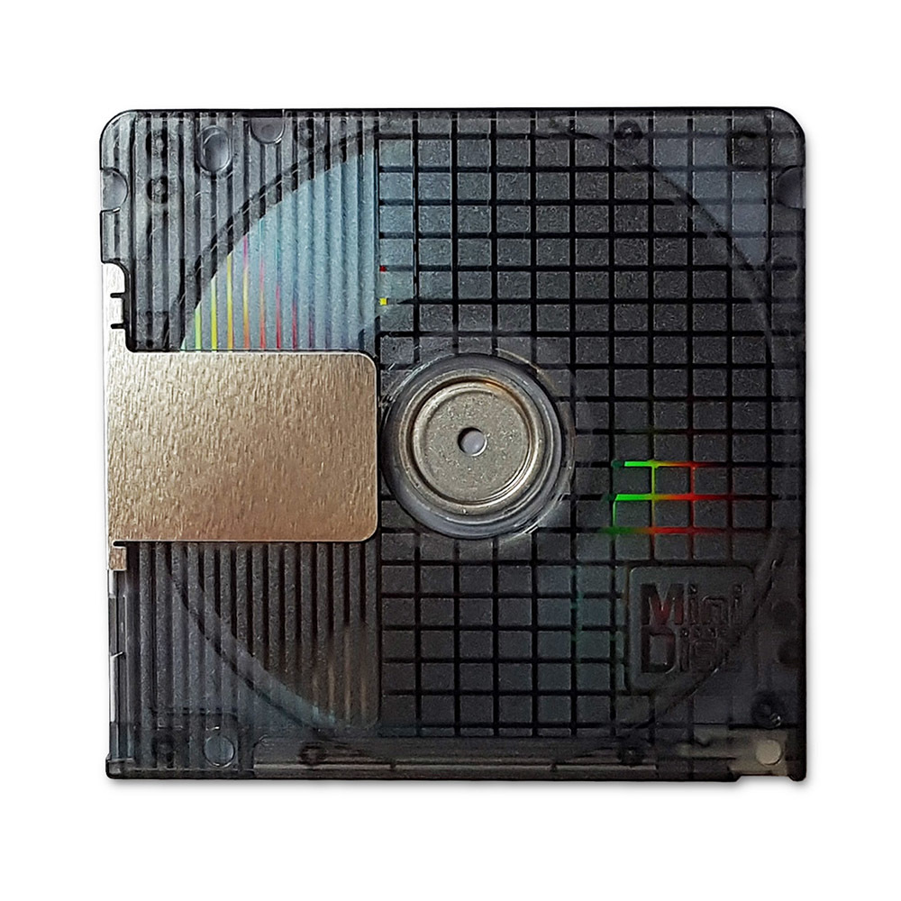 Memorex MiniDisc black 74 minutes Retro Style Media