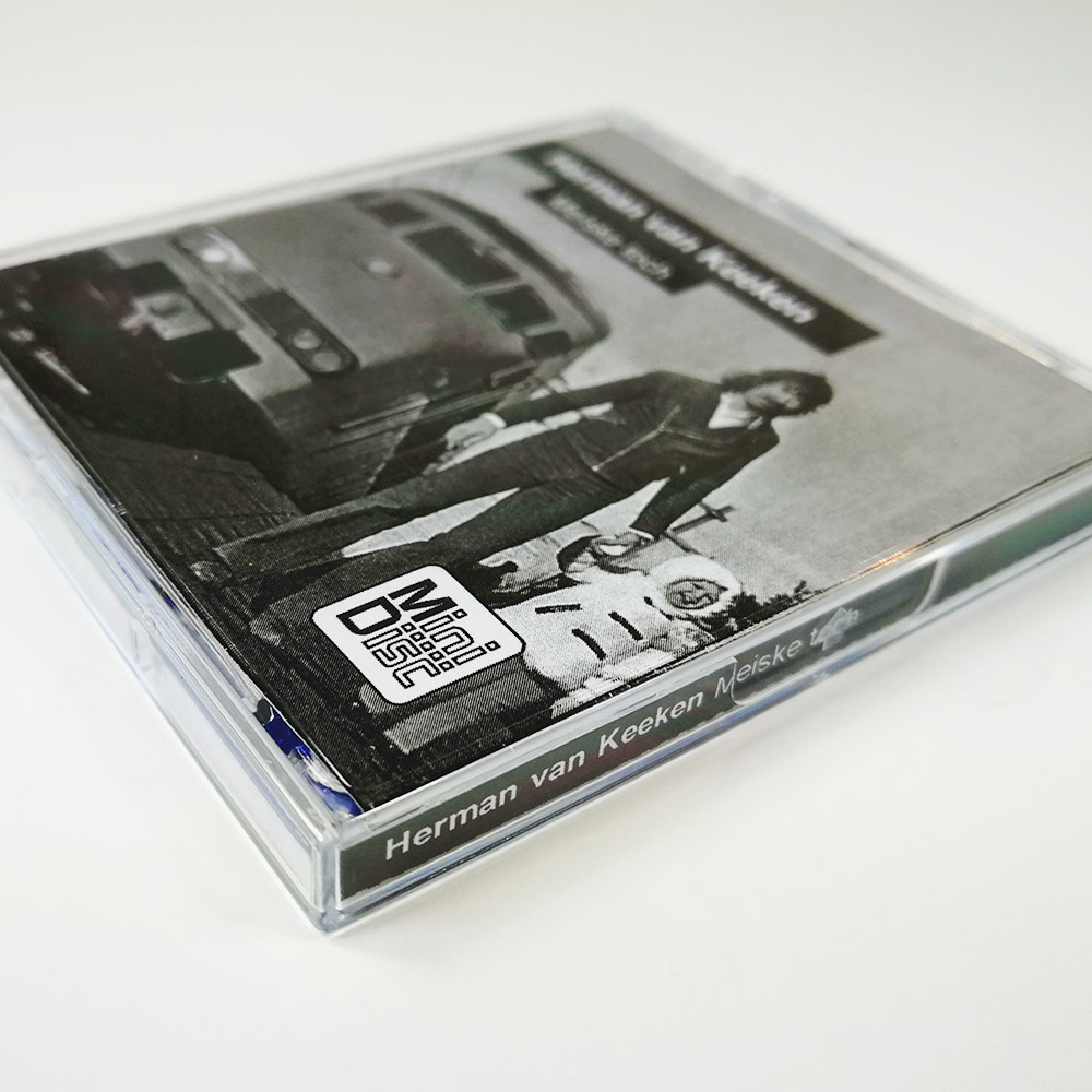 Clear MiniDisc case Retro Style Media