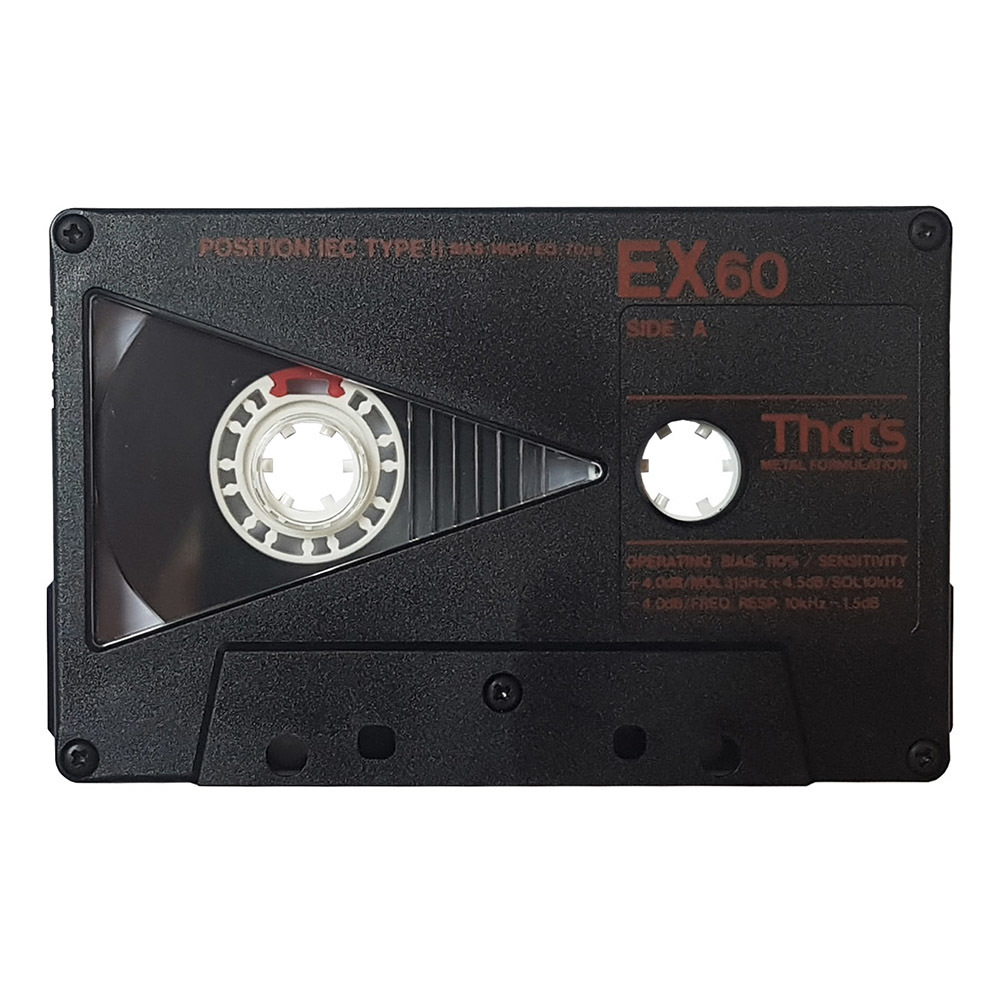 That's EX60 chrome blank audio cassette tapes - Retro ...
