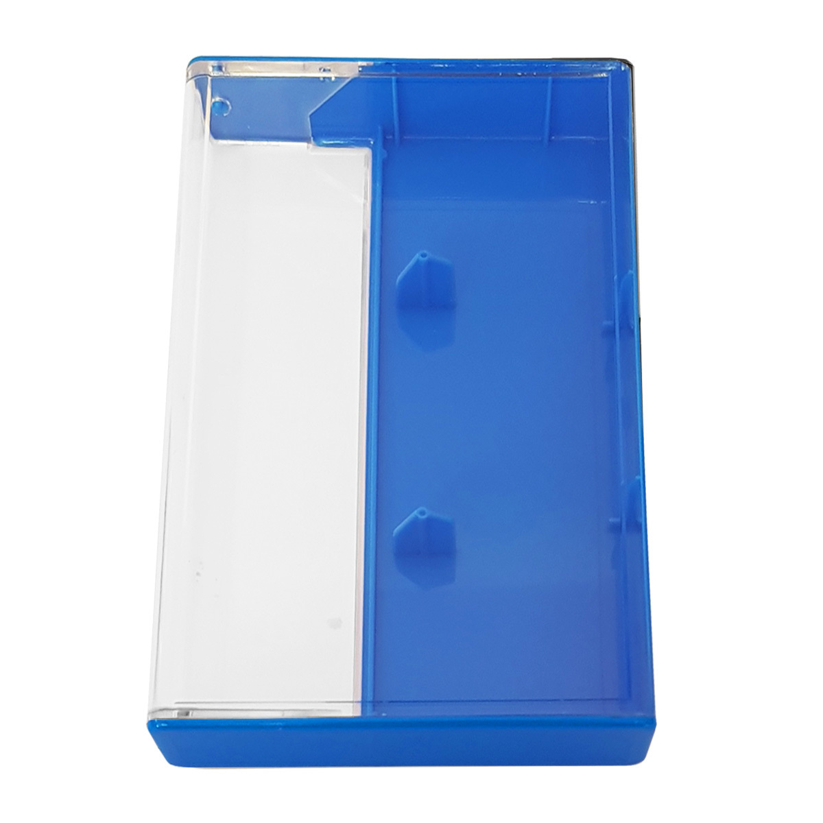 Blue single cassette case - Retro Style Media