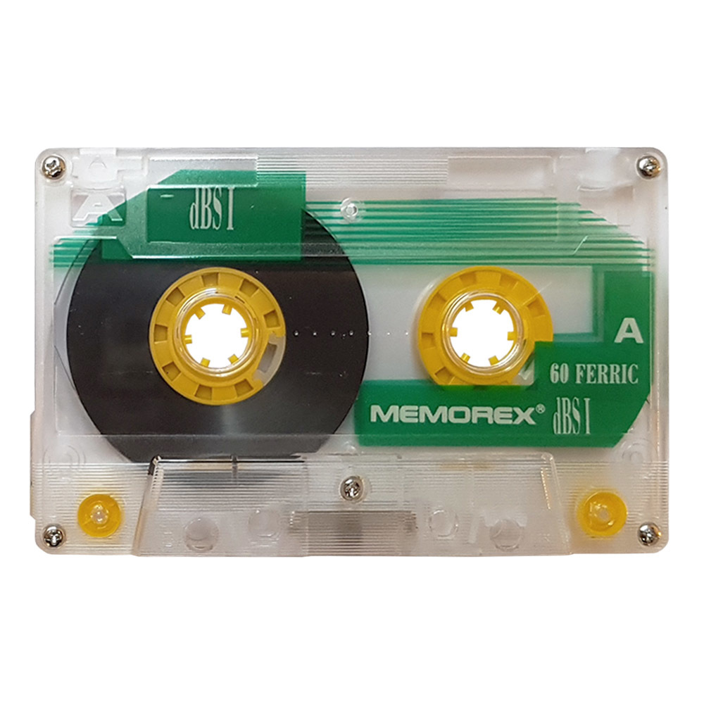 Memorex dBSI C60 (newer style) ferric blank audio cassette tapes