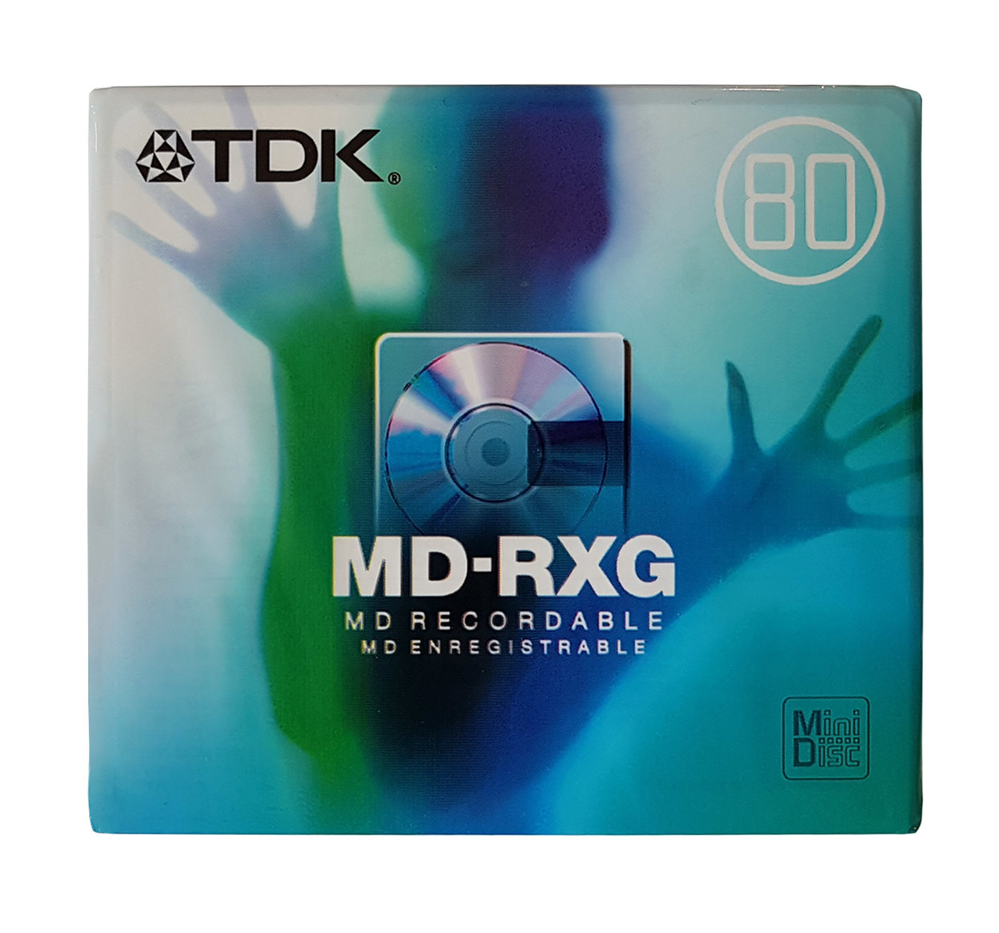 TDK MiniDisc MDRXG 80 minutes Retro Style Media