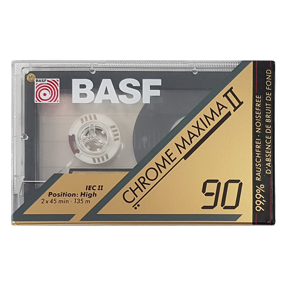 Lot De Cassettes Audio BASF Chrome Extra II - 90 Et 60 Minutes - NEUF Sous Blister