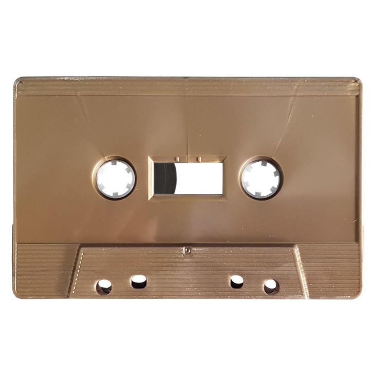 Vintage stressed bronze blank audio cassette tapes - Retro ...
