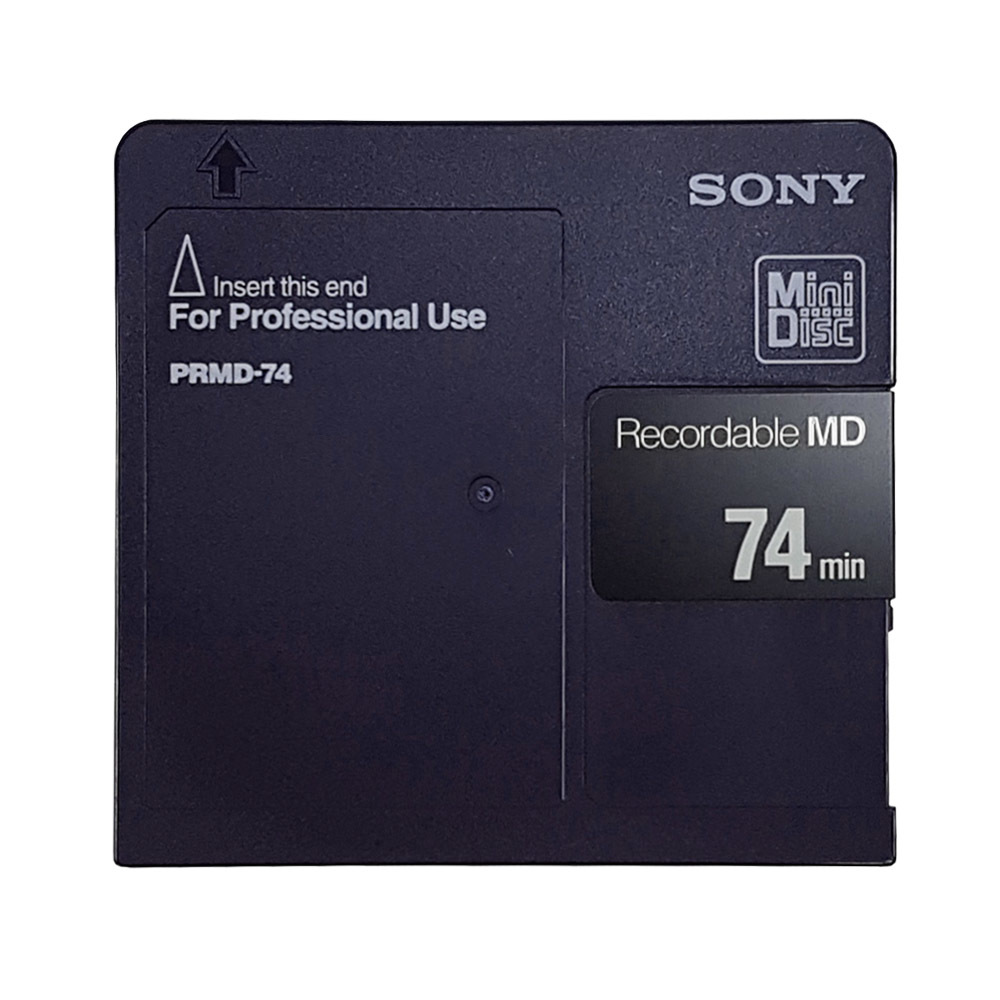 Sony Professional MiniDisc PRMD74 74 minutes Retro Style Media
