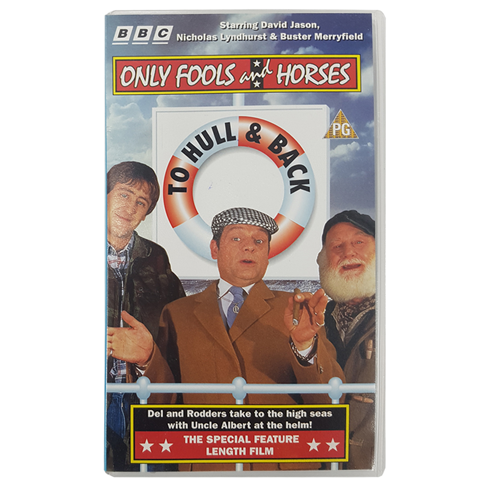 Only Fools and Horses - To Hull & Back VHS tape, new and wrapped